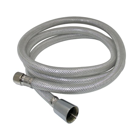Kingston Brass KSSLSPR1K 60-Inch Kitchen Faucet Spray Hose, Silver Gray/Polished Chrome KSSLSPR1K
