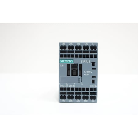 Siemens SIRIUS CONTACTOR CONTROL RELAY 24V-DC 3RH2122-2BB40