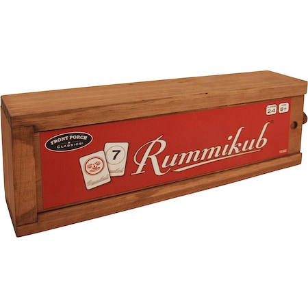University Games Rummikub Wooden Case 53302