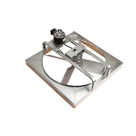 Gaf Master Flow 6000 CFM 30 in. Belt Drive Deluxe Whole House Fan with Shutter 30BWHFS