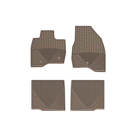 Weathertech Tan, Front and Rear All Weather Floor Mats W403TN-W231TN