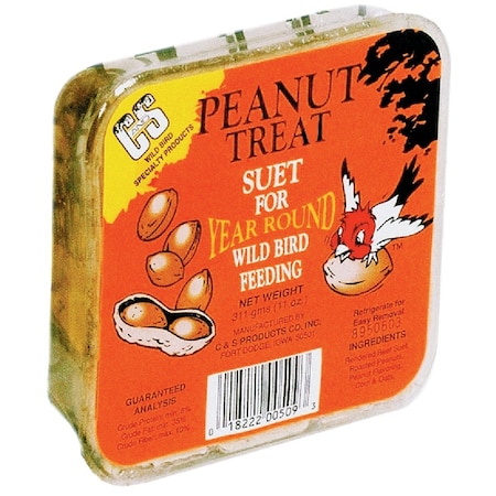 C&S 11 Oz. Peanut Treat Suet 100214308