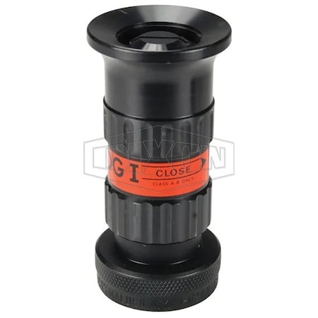 Dixon Econo Fog Nozzle, 1-1/2 in Inlet, Anodized Aluminum Body AFN150NST