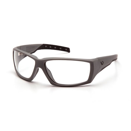 Venture Gear Tactical Overwatch, Urban Gray Frame/Clear Anti-Fog Lens VGSUG710T