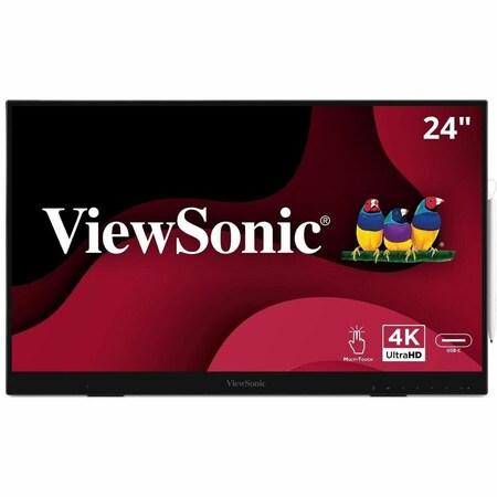 Viewsonic 24 4K PODIUM TOUCH DISPLAY WITH ACTIVE STYLUS AND ADVANCED ERGONOMICS. ID2456-4K