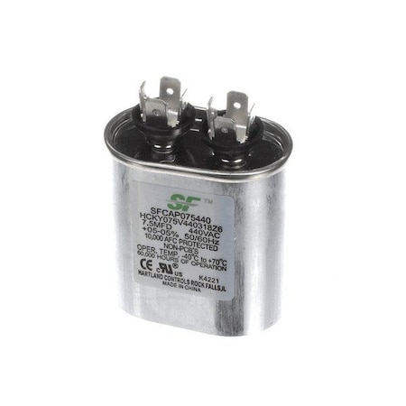 Trane CAPACITOR, 7.5MFD 370/440V SFCAP075440