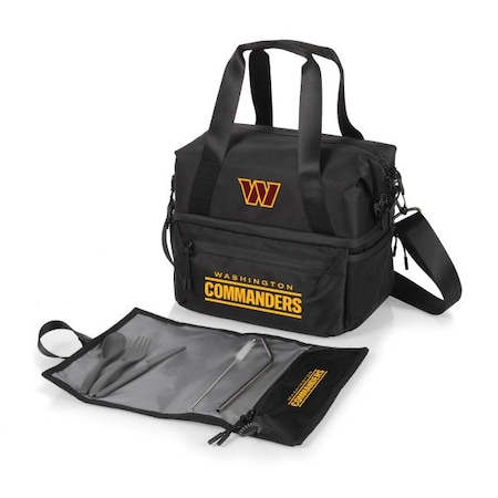 Picnic Time Family Of Brands NFL Washington Commanders - Tarana Recycled Lunch Bag Cooler with Utensils 515-01-179-374-2