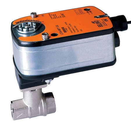Belimo 0.75in 2W CCV 4.7cv NPT 24V SR On/Off B217+LF24 US