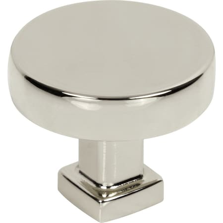 Jeffrey Alexander Ogden 1-3/8" Diameter Mushroom Knob 929NI