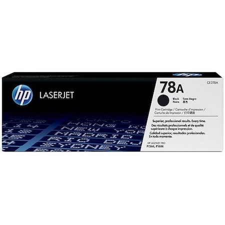 Hp 78A (CE278A) Black Original LaserJet Toner Cartridge (2,100 Yield) CE278A