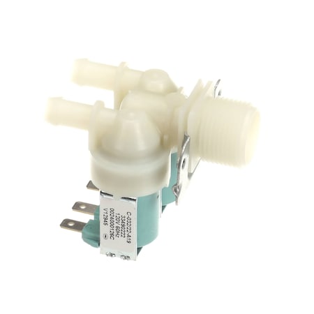 Wascomat Solenoid Valve, Water Inlet, Cold, 120 Volt, 60HZ 0024000126C