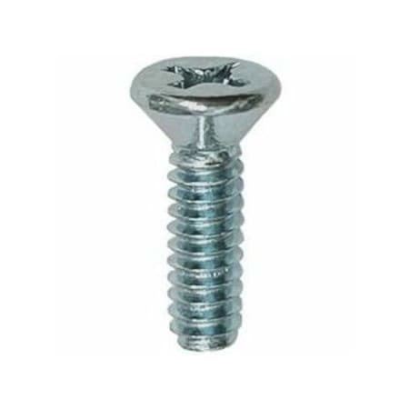 Dottie #6-32 x Phillips Flat Machine Screw Kit, Zinc Plated Finish, Carbon Steel 632