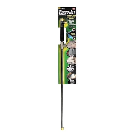 Ontel Power Washer, Fan, Jet-Stream Nozzle, Silver 1000243