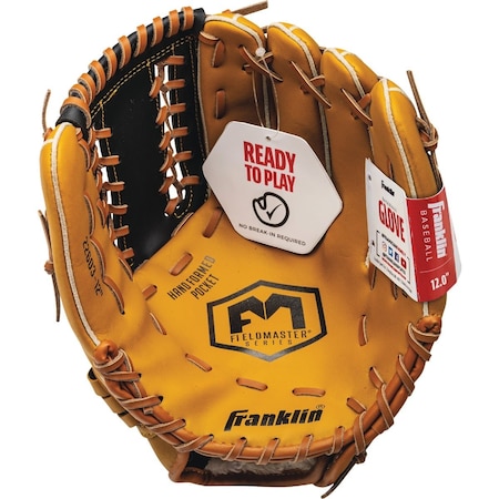 Franklin Field Master Series 12'' Adult Right-Handed Thrower Baseball Glove 22603