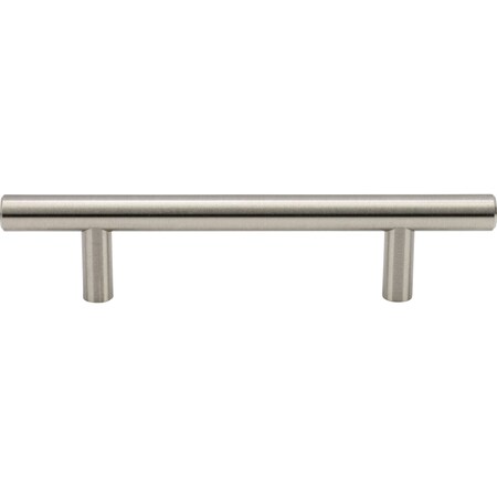Designperfect 3-3/4'' Center-to-Center Cabinet Bar Pull, Brushed Satin Nickel, 25PK DPA25T203SNB