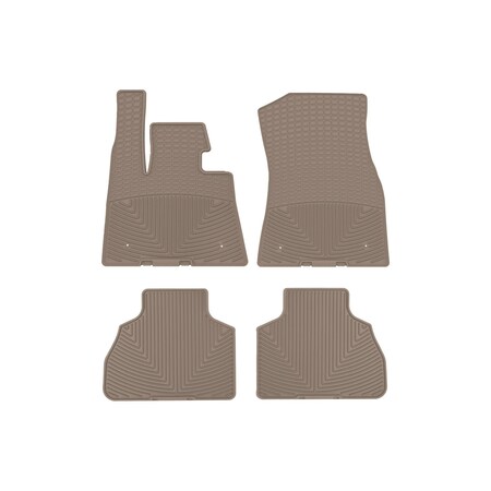Weathertech Tan, Front and Rear All Weather Floor Mats W565TN-W638TN