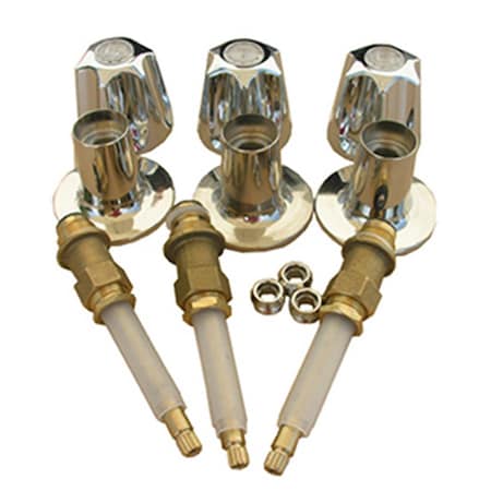 Larsen Supply Co 019451 Price Chrome Shower Trim Kit 139257