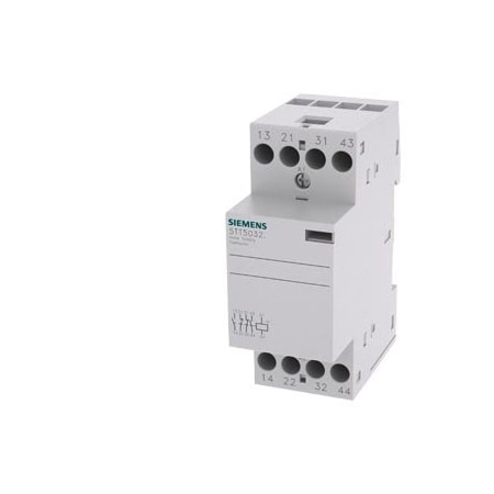 Siemens INSTA contactor with 2 NO contacts and 2 NC Contact for 230 V AC 400V 25A 5TT5032-0