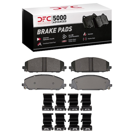 Dfc 5000 Advanced Disc Brake Pad Set,  1551-2429-01