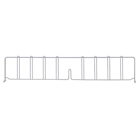 Quantum Storage Systems WIRE SHELVING SHELF DIVIDER GRAY 36in DIV36GY