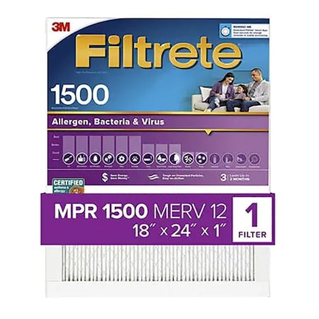 Filtrete Pleated Air Filter 1500MPR 18x24x1 2021-4