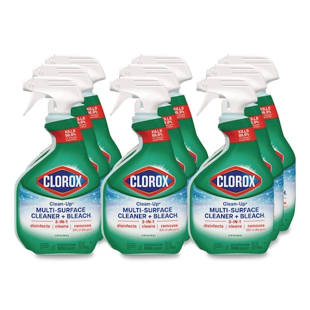 Clorox Cleaners & Detergents, Spray Bottle, Original, 9 PK CLO31221