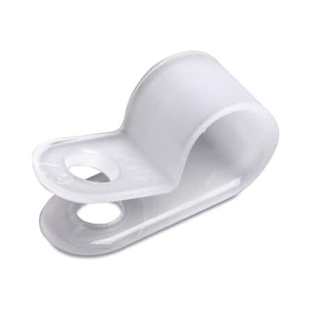 Abb -C CABLE CLAMP WHT PLAIN EDGE 0.25 DIA, 100PK N6NY-004C-9