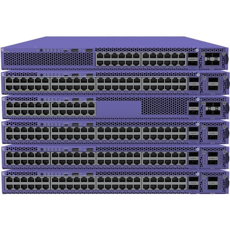 Extreme Networks EXTREMESWITCHING X465 WITH 48 10/100/1000MB FDX/HDX MACSEC CAPABLE PORTS WITH 80 X465-48P