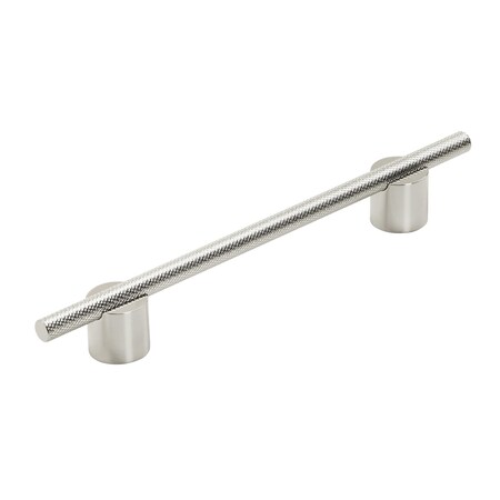 Amerock Transcendent 6-5/16 in 160 mm Center-to-Center Polished Nickel Cabinet Pull BP7414160PNPN