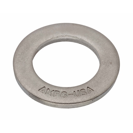 Zoro Select Flat Washer, For Screw Size M24 , Stainless Steel Plain Finish Z8825-316