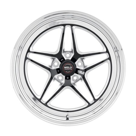 Weld Racing 20 x 9 in. High Pad Aluminum Wheel, Clear WEL81HB0090C58A