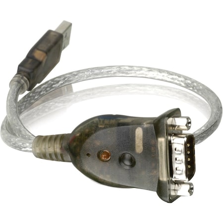 Aten USB to RS-232 Converter - Type A Male USB, DB-9 Male Serial - 1.3ft UC232A