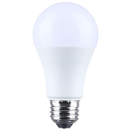 Satco 13.5/10/5 Watt LED A19 3 Way Lamp 2700K CCT Lumens Selectable Medium Double Contact Base 120 Volt S14392