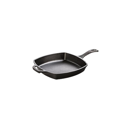 Lodge 10.5 Inch Square Cast Iron Skillet, 3PK L8SQ3