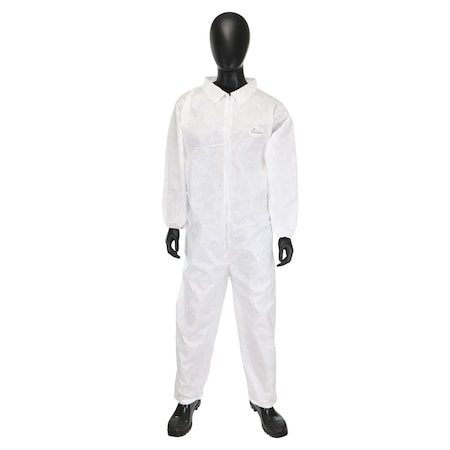 Pip PosiWear M3, Coverall with Elastic Wrist & Ankle 50 gsm, 25PK C3802/M