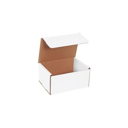 Bubblefast 50-8 x 6 x 4'' White Corrugated Mailers, 50PK BFM864