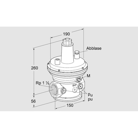 Honeywell Kromschroder REG, RELF, AND CIRC PRESS CTL, VAR 40R05 1 KS86054020