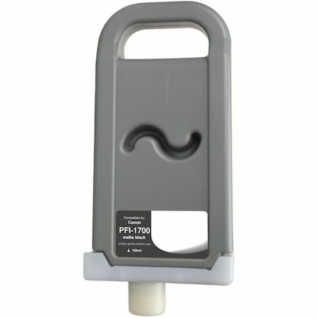 Cig WF Non-OEM New Matte Black Wide Format Ink Cartridge for Canon PFI-1700 WCPFI1700MB