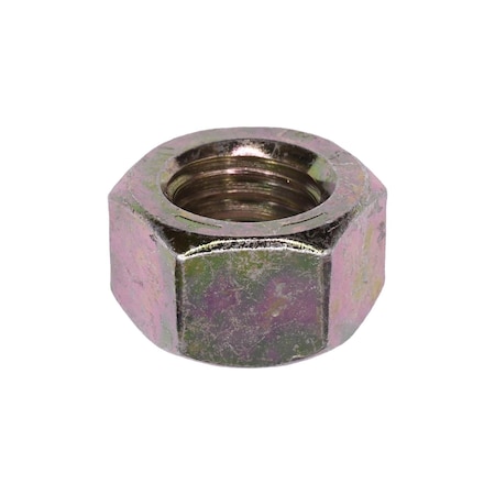 Auveco Grade 8 Hex Nut 5/8in-18 Zinc Yellow, 25PK 15654