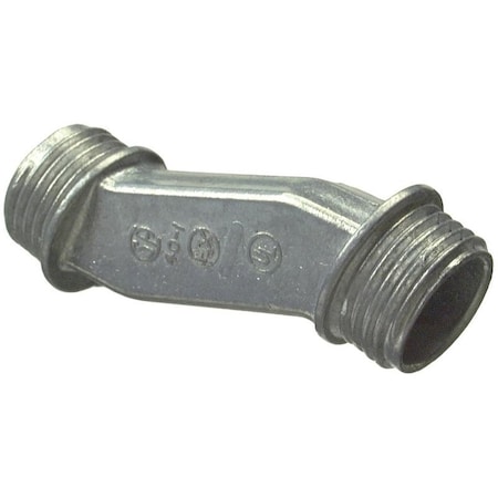 Halex Conduit Fitting Offset Nipple, 3/4 in, Die Cast Zinc 4015