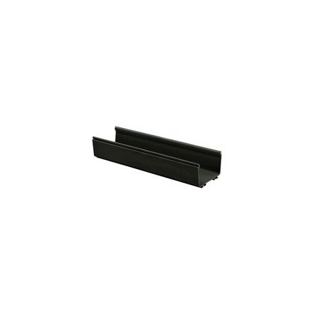 Panduit FIBERRUNNER CHANNEL BASE, 6X4 SYSTEM BLACK 6FT, LNGTH INCREMENT ROHS 309661