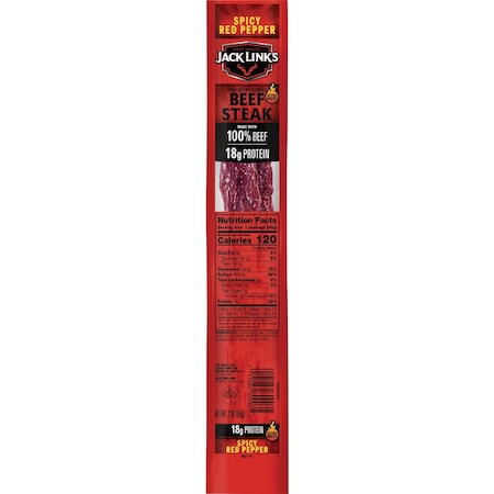 Jack Links 2 Oz. Spicy Red Pepper Beef Steak Jerky 134718