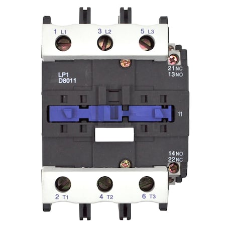 Brah Electric , Direct Replacement 125A 600V 3P with 120VDC Closing Coil for TeSys D Contactor LP1D8010 BLP1D8010