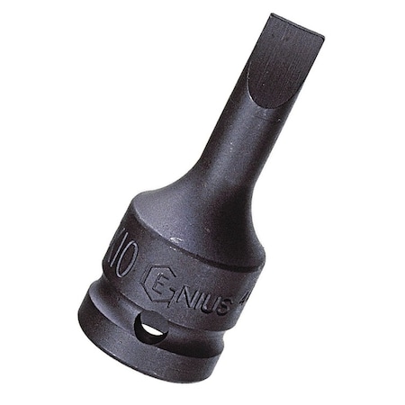 Genius Tools 1/2in Dr. 14mm Plain Slotted Head Driver, 60mmL 4460P14