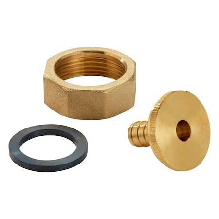 Wilkins Tailpiece Kit, 12X34 PEX Lead Free 12X34-TPKXLPEX