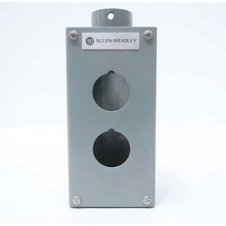 Allen Bradley PUSHBUTTON ENCLOSURE SER M 800T-2PY