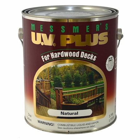 U.V. Plus 1 Gal Natural Hardwood Deck Oil-Based Stain MH-500