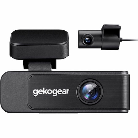 Adesso GekoGear Orbit 410 Dual Channel 4K Front and 1080P Rear Dash Cam ORBITD410
