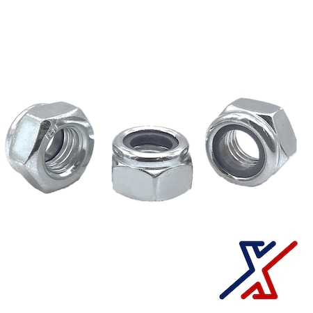 X1 Tools 1/4-20 Lightweight 6061 Aluminum Nylon-Insert Locknuts X1E-FAS-NUT-LOC-2616x1