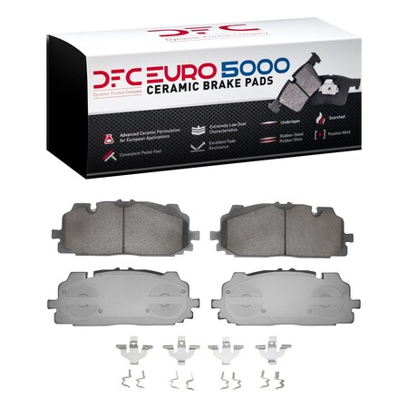 Dfc 5000 Euro Ceramic Disc Brake Pad Set,  1600-1894-01
